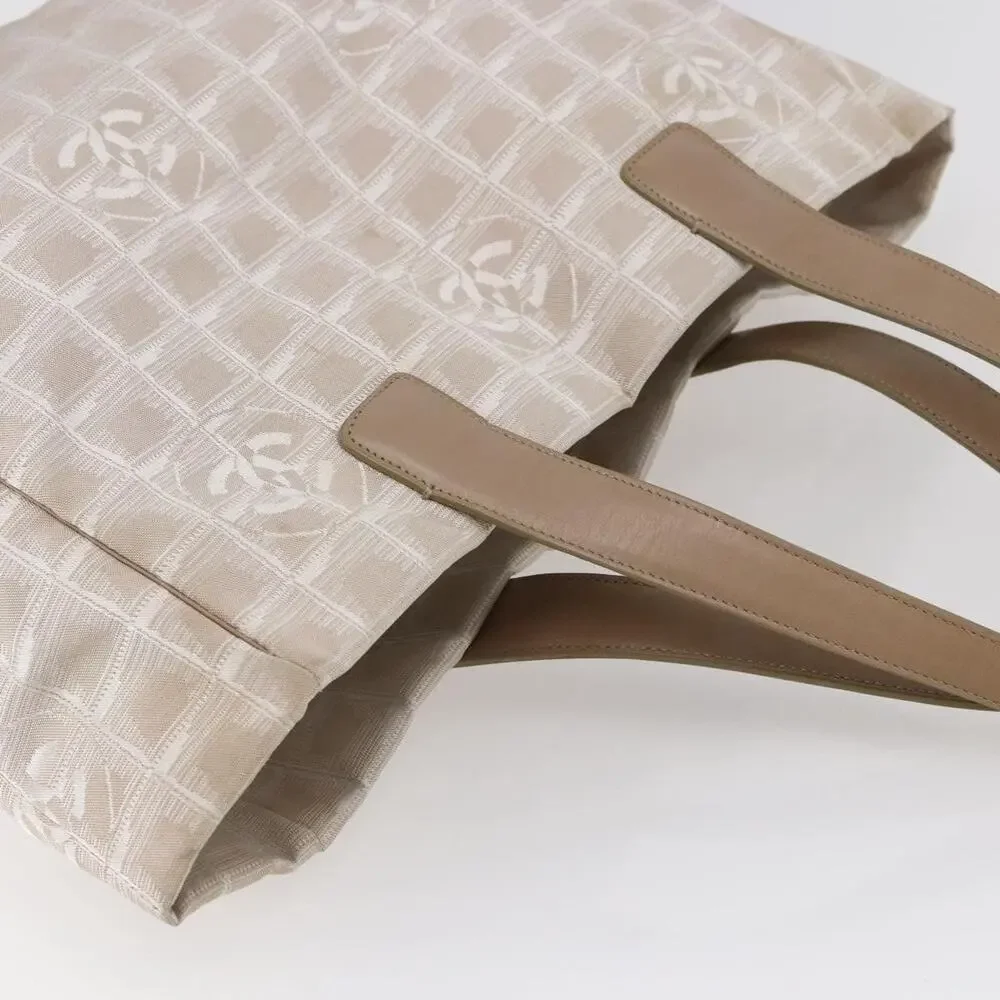 Chanel Nylon New Travel Line Tote Bag Beige